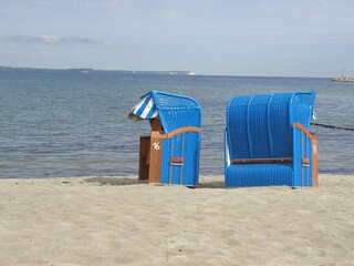 On the beach at Glowe