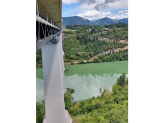 Radweg über Jauntalbrücke