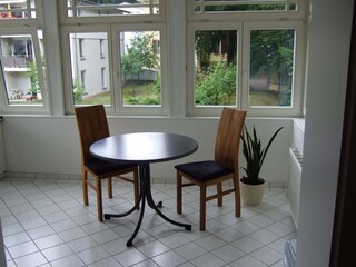 Essbereich in der Küche