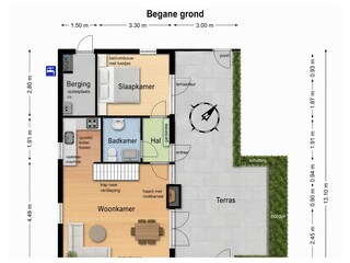 Ferienhaus De Cocksdorp Grundriss 22