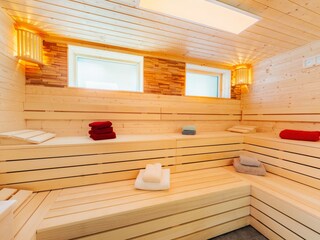 Sauna für 6-8 Personen