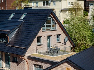 Dachterrasse Ostseite