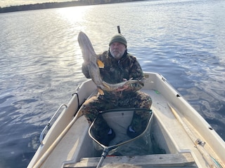 Große Fische sind auch keine Seltenheit