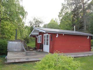 Großes Wellnesshaus mit Sauna und Jakuzzi