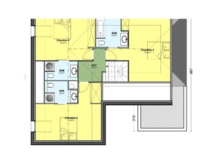 Casa de vacaciones Saint-Pierre-Quiberon Plano de planta 40