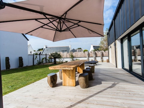 Casa de vacaciones Villa Moaï, a solo dos pasos de la playa