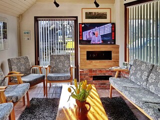 Holiday house Anderen Living Room 8