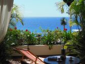 Terrasse mit Blick auf Atlantik