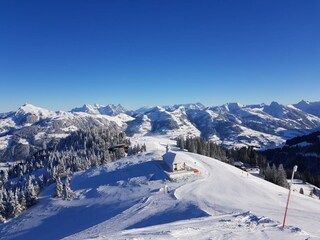 Hahnenkamm im Winter