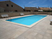 Pool in the holiday residence