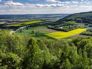 Blick auf die Weser bei Forst