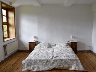 Schlafzimmer an der Weserseite