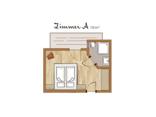 Chalet Ramsau am Dachstein Grondplan 12