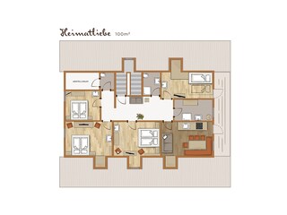 Type de propriété : Chalet Ramsau am Dachstein Plan d'étage 40