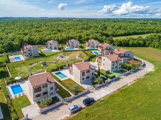 Villa Svetvinčenat Pianta del piano 30