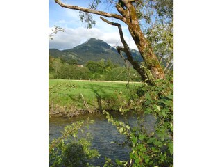 Die Leitzach und der Breitenstein