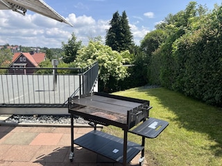 Terrasse mit Grill