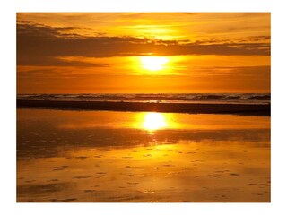 Sonnenuntergang über der Nordsee