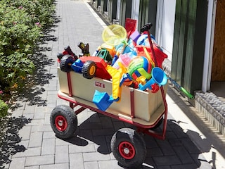 Abstellraum mit Bollerwagen optional buchbar