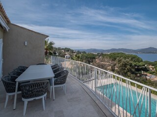 Terrace with dining area