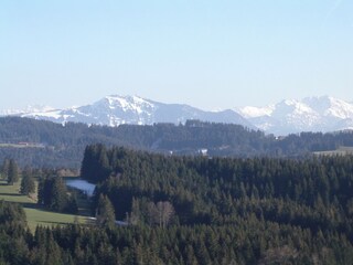 View of the mountains