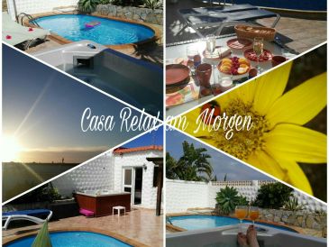 Chalet mit Solarpool, Whirlpool, Sauna