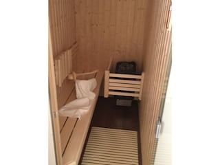 Entspannung in der finnischen Sauna