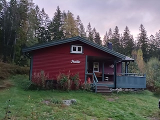 Haus mit schöner Terrasse