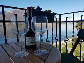Winter view from the terrace