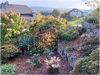 Gartenansicht zur FeWo