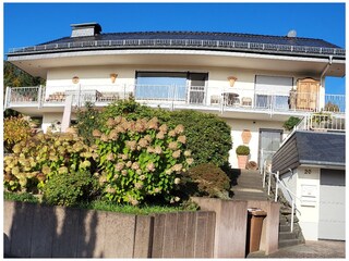 Blick auf das Wohnhaus