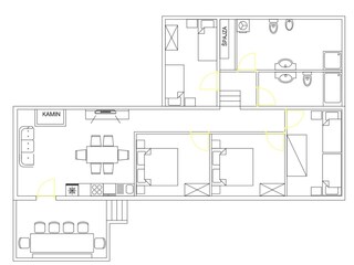 Maison de vacances Žminj Plan d'étage 31