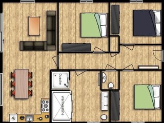 Vakantiehuis Mittelberg Grondplan 5