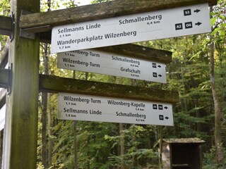 Wanderwege direkt vor der Haustür