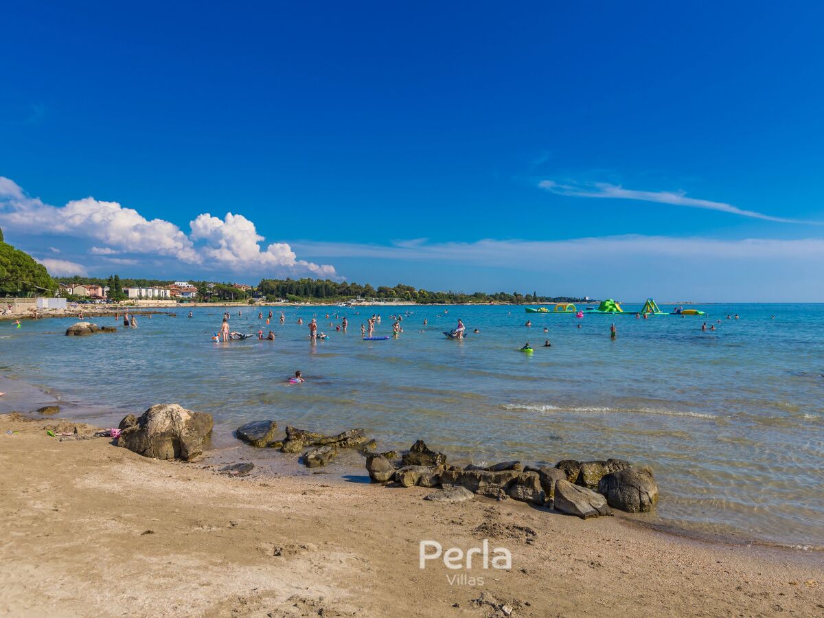 der Strand, kristallklares Meer