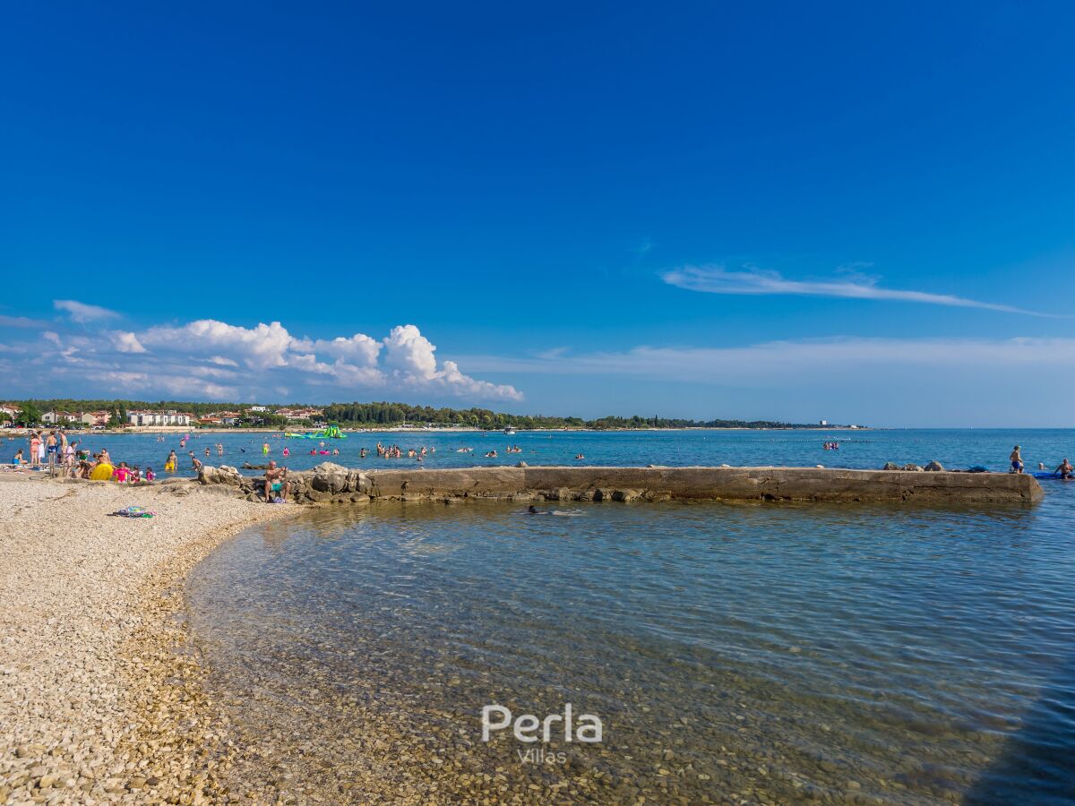 der Strand, kristallklares Meer