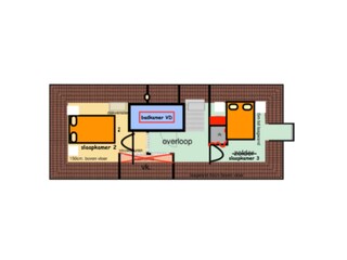 Appartamento per vacanze Den Hoorn Pianta del piano 22