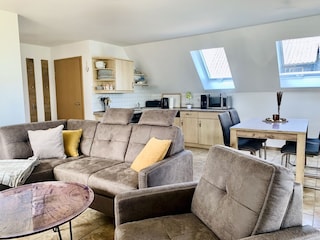 Wohn-/ Koch - und Essbereich