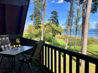 Balkon mit Müritzblick