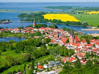 Luftaufnahme von Röbel (Müritz)