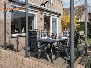 Casa de vacaciones Nieuwvliet Grabación al aire libre 2