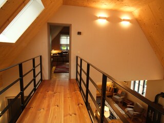 Blick vom Steg ins Mittagszimmer