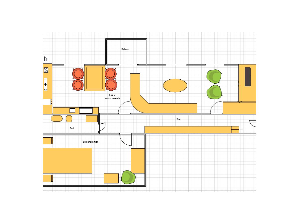 Grundriss Ferienwohnung