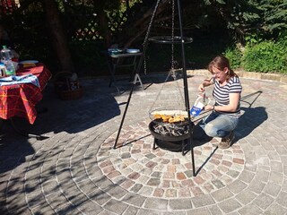 Grillplatz - Sitzecke