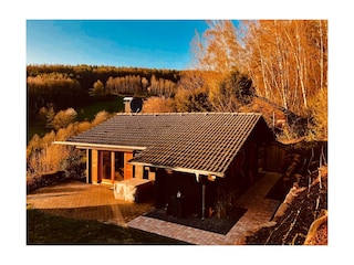 "Chalet Eins" Abendstimmung