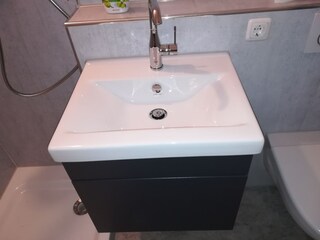 renoviertes Bad