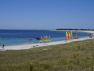 Beach & sailing club, close to the house