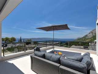 Dachterrasse mit Meerblick