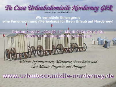 Firma Tu Casa Urlaubsdomizile Norderney GbR - HerrKirch Kirch