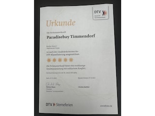 5***** für die Ferienwohnung durch den DTV